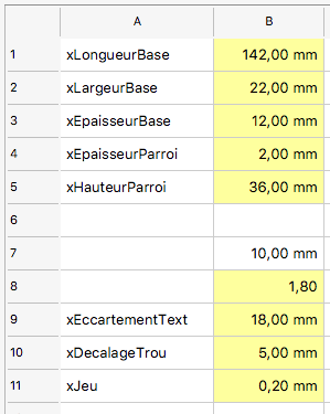 ForetSpreadsheet