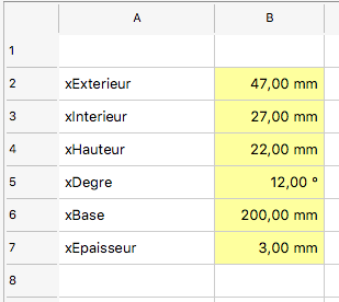 Spreadsheet